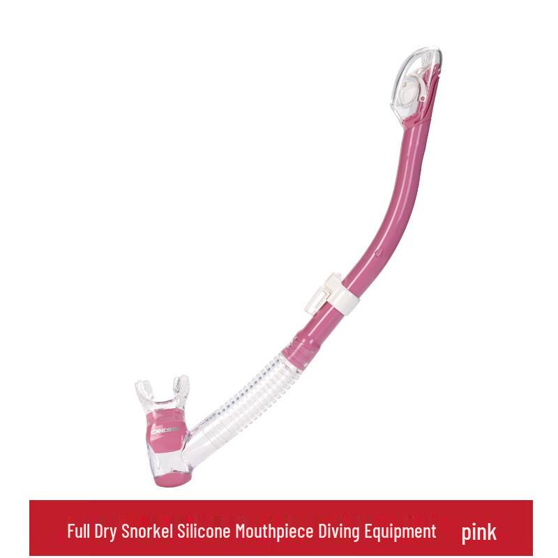 CRESSI Full Dry Snorkel with Silicone Mouthpiece
CRESSI Full Dry Snorkel with Silicone Mouthpiece