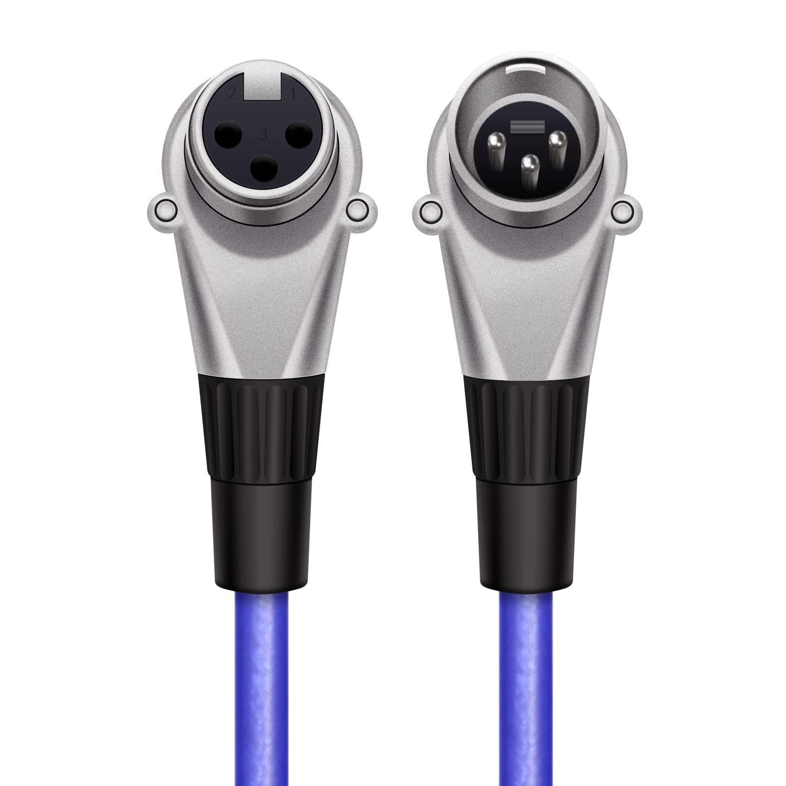 luxferre 3-контактный XLR-штекер L-образной формы 3-контактный XLR-гнездовой L-образной формы Адаптер Кабель питания Кабель XLR Микрофонный/Прямой/Аудио (Синий, 0,75M)
luxferre 3-контактный XLR-штекер L-образной формы 3-контактный XLR-гнездовой L-образной формы Адаптер Кабель питания Кабель XLR Микрофонный/Прямой/Аудио (Синий, 0,75M)