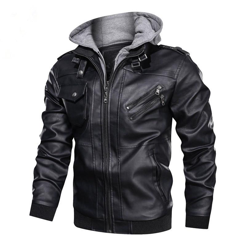New Leather Jackets for Spring, Autumn and Winter, Men s Hooded Leather Jackets, Green Men s Jackets, Velvet Thickened Leather Jackets 3XL
New Leather Jackets for Spring, Autumn and Winter, Men s Hooded Leather Jackets, Green Men s Jackets, Velvet Thickened Leather Jackets 3XL