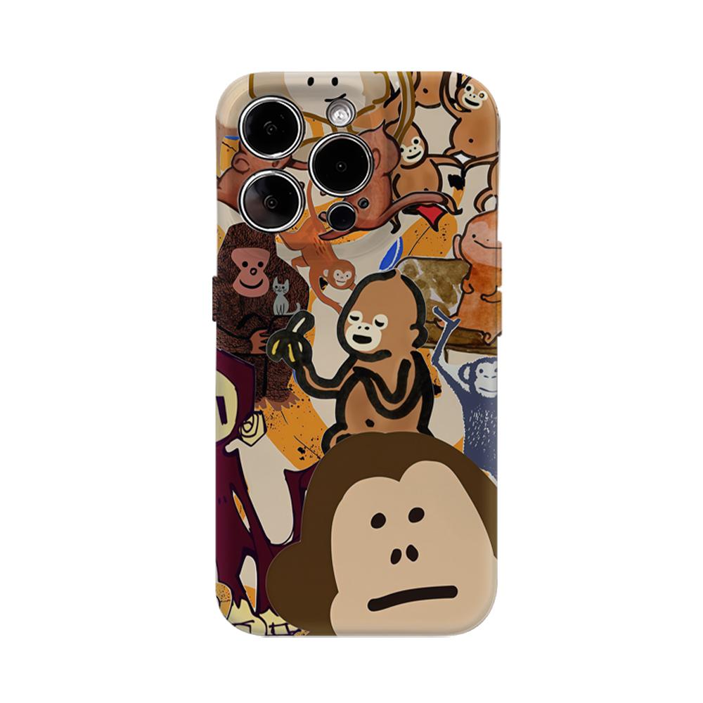 Monkey Mania Playful Collage Phone Case for IPhone 17AIR 16E 16 15 14 13 12 11 17 Pro Max Plus Double-layer Back Cover IPHONE17PRO
Monkey Mania Playful Collage Phone Case for IPhone 17AIR 16E 16 15 14 13 12 11 17 Pro Max Plus Double-layer Back Cover IPHONE17PRO