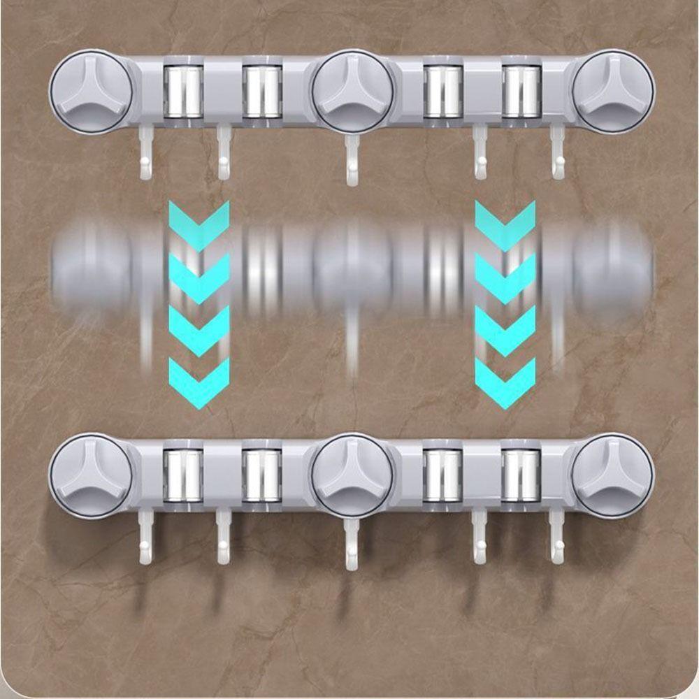 5 Hooks Wall-Mounted Mop Clip Strong Fixed Bathroom Broom Hanger Suction Cup Mop Holder Kitchen білий
5 Hooks Wall-Mounted Mop Clip Strong Fixed Bathroom Broom Hanger Suction Cup Mop Holder Kitchen білий