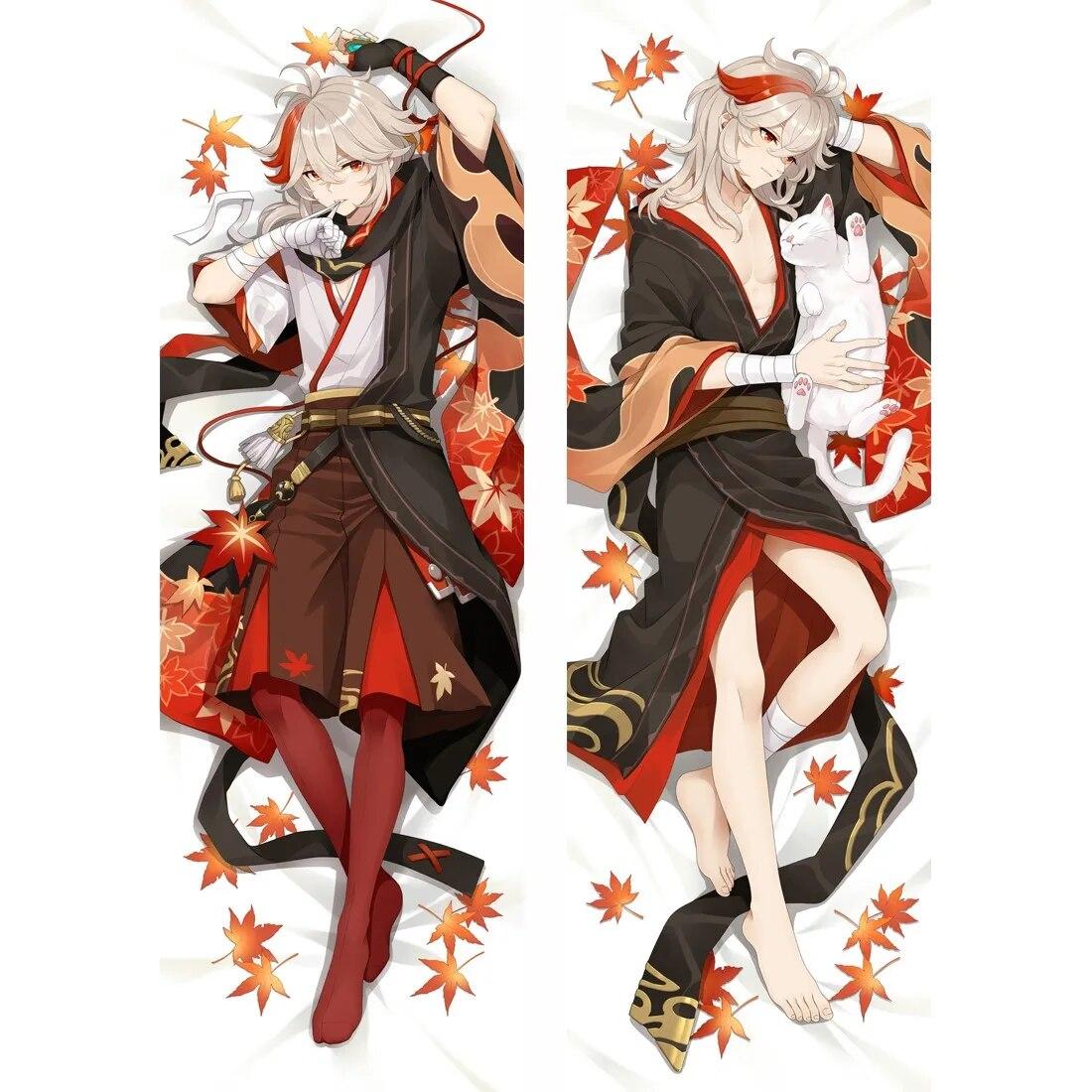 Genshin Impact Kaedehara Kazuha Косплэй обнимающая наволочка для тела Dakimakura Kazuha костюм отаку пледы наволочка наволочка
Genshin Impact Kaedehara Kazuha Косплэй обнимающая наволочка для тела Dakimakura Kazuha костюм отаку пледы наволочка наволочка