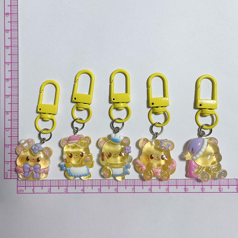 1Pc Luminous Butter Bear Resin Keychain Student Bag Pendant Diy Accessories Jewelry Best Friend Gift
1Pc Luminous Butter Bear Resin Keychain Student Bag Pendant Diy Accessories Jewelry Best Friend Gift