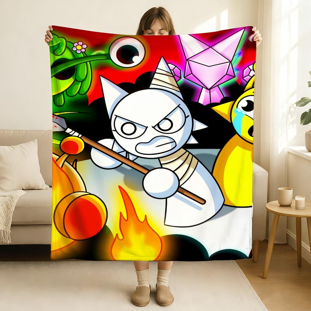 Game Sprunki Incredibox Blanket Soft and Skin Friendly For Couch Bed Napping Bedspread All Seasons Comforter 75cmx90cm
Game Sprunki Incredibox Blanket Soft and Skin Friendly For Couch Bed Napping Bedspread All Seasons Comforter 75cmx90cm