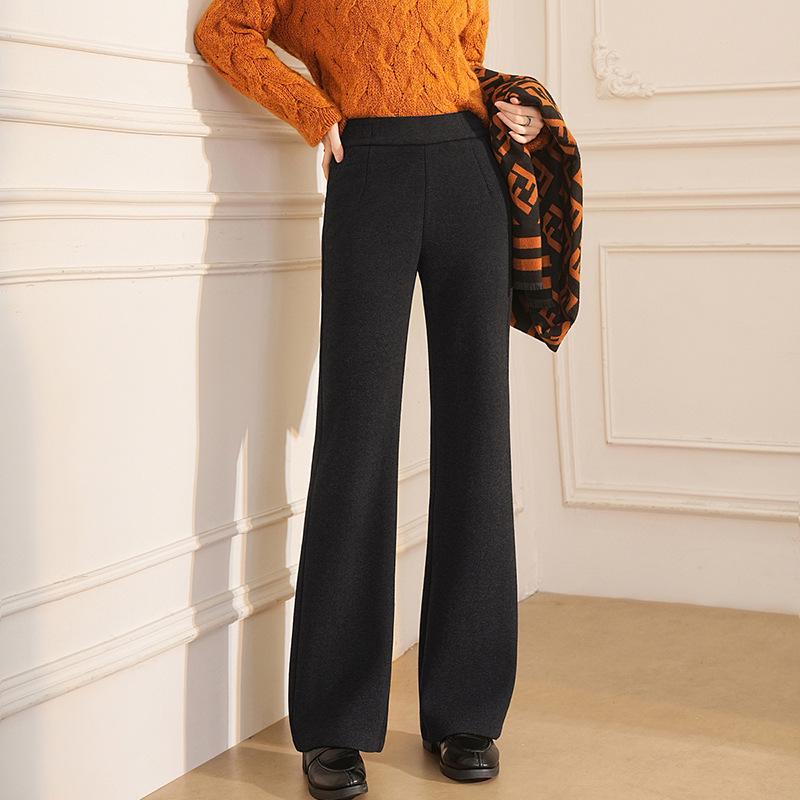Women s High Waist Woolen Flare Pants - Stylish Autumn/Winter Casual for Middle-Aged Moms 2XL (100-115 kg) чорний
Women s High Waist Woolen Flare Pants - Stylish Autumn/Winter Casual for Middle-Aged Moms 2XL (100-115 kg) чорний