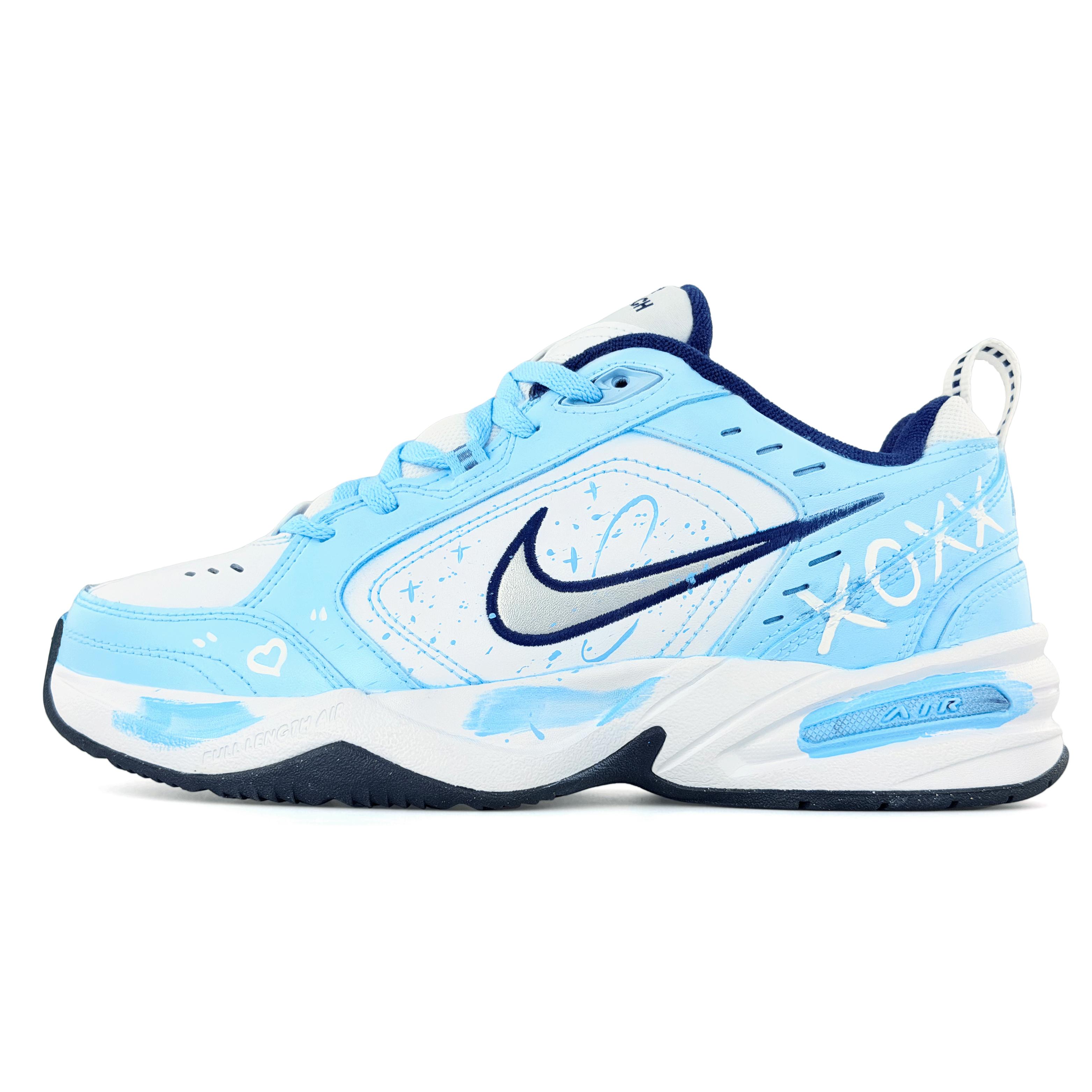 Nike Air Monarch 4 Cushioning Abrasion Resistant Cushioning, Wear Resistant Low top Chunky Sneakers Unisex Blue White 415445-102(team1648-) 44.5
Nike Air Monarch 4 Cushioning Abrasion Resistant Cushioning, Wear Resistant Low top Chunky Sneakers Unisex Blue White 415445-102(team1648-) 44.5
