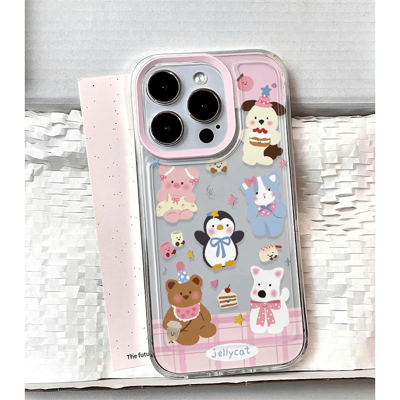 Soft and Cute Animal Cartoon Case for Apple iPhone 12, 13, 14, 15, and 16 Pro Max - Precise Cutouts iPhone 14 Pro
Soft and Cute Animal Cartoon Case for Apple iPhone 12, 13, 14, 15, and 16 Pro Max - Precise Cutouts iPhone 14 Pro