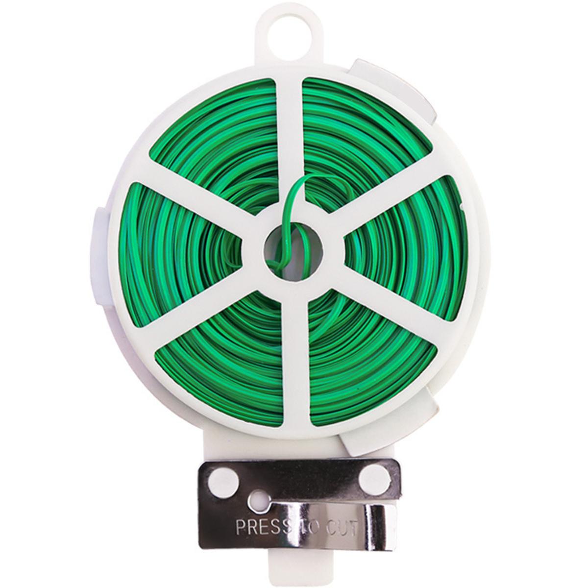 50M Multifunctional Gardening Wire Binding String, Vine Trellis Fixing Device, Fine Wire Plastic-coated Wire, Flower Rack Binding Thread 50m зелений
50M Multifunctional Gardening Wire Binding String, Vine Trellis Fixing Device, Fine Wire Plastic-coated Wire, Flower Rack Binding Thread 50m зелений