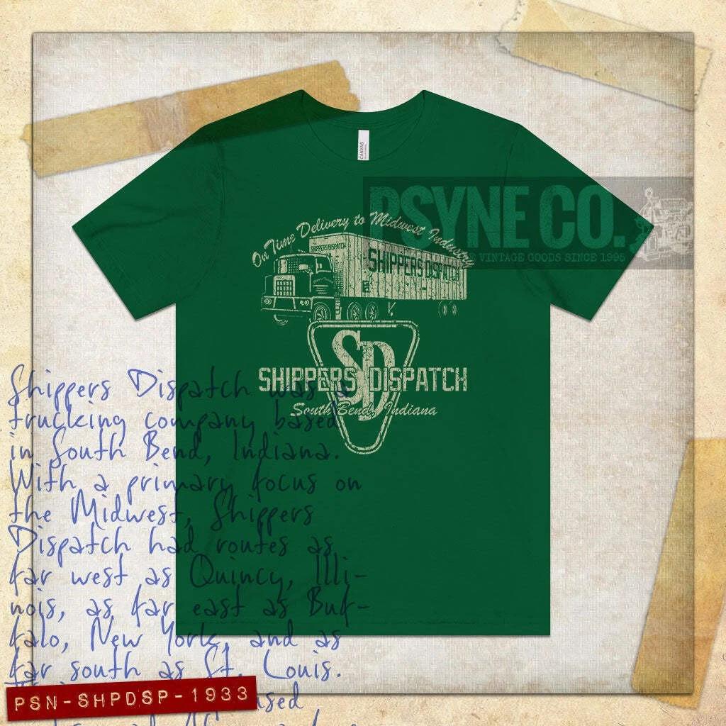 Shippers Dispatch Inc. 1933 Vintage Men s T shirt 2XL
Shippers Dispatch Inc. 1933 Vintage Men s T shirt 2XL