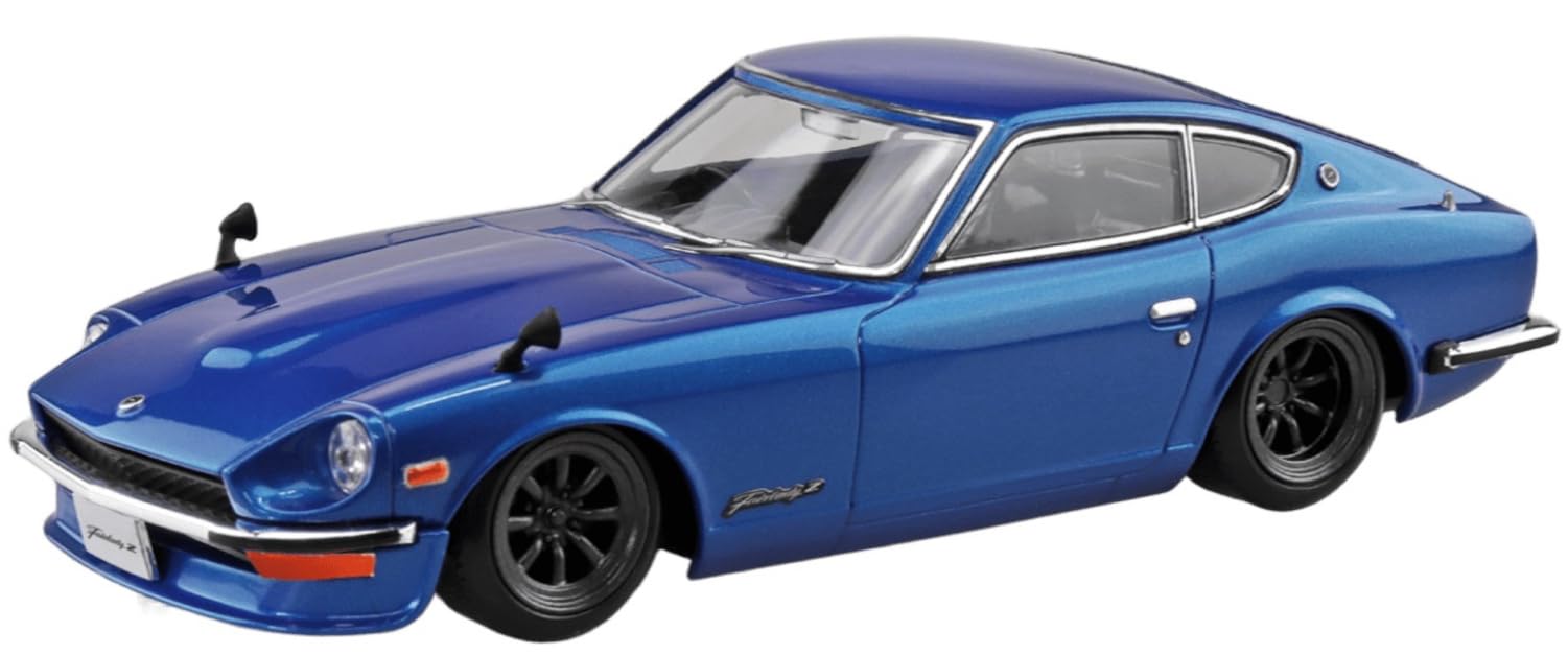 Aoshima Bunka Kyozai Rakupla Snap Kit Nissan S30 Fairlady Z Custom Blue Metallic Plastic Model Co., Ltd. (AOSHIMA) 1/32 No. 15CU-BE Pre-Colored
Aoshima Bunka Kyozai Rakupla Snap Kit Nissan S30 Fairlady Z Custom Blue Metallic Plastic Model Co., Ltd. (AOSHIMA) 1/32 No. 15CU-BE Pre-Colored