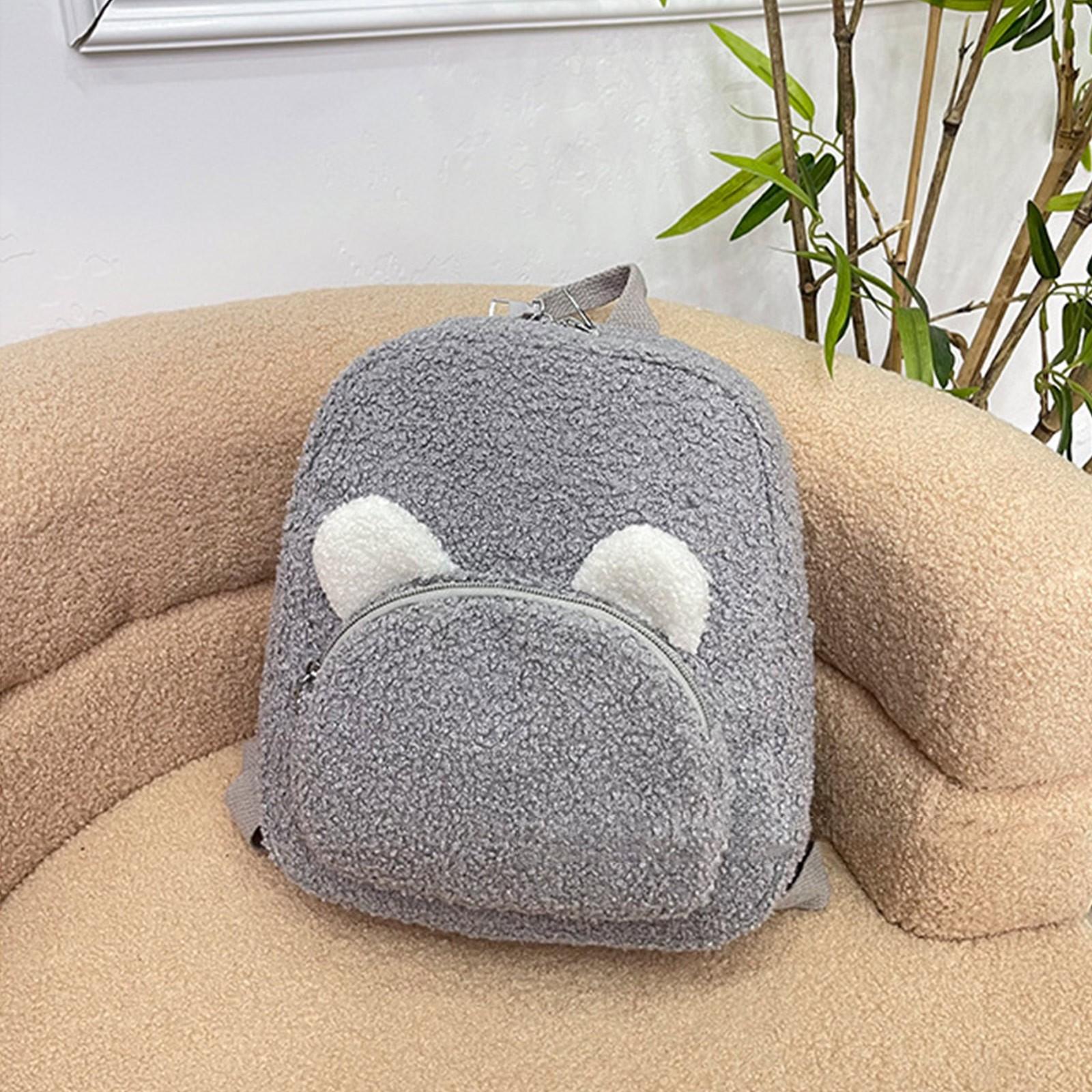 Personalized Custom Embroidered Cute Bear Ears Plush Backpack Women S Bag For And Winter One Size
Personalized Custom Embroidered Cute Bear Ears Plush Backpack Women S Bag For And Winter One Size