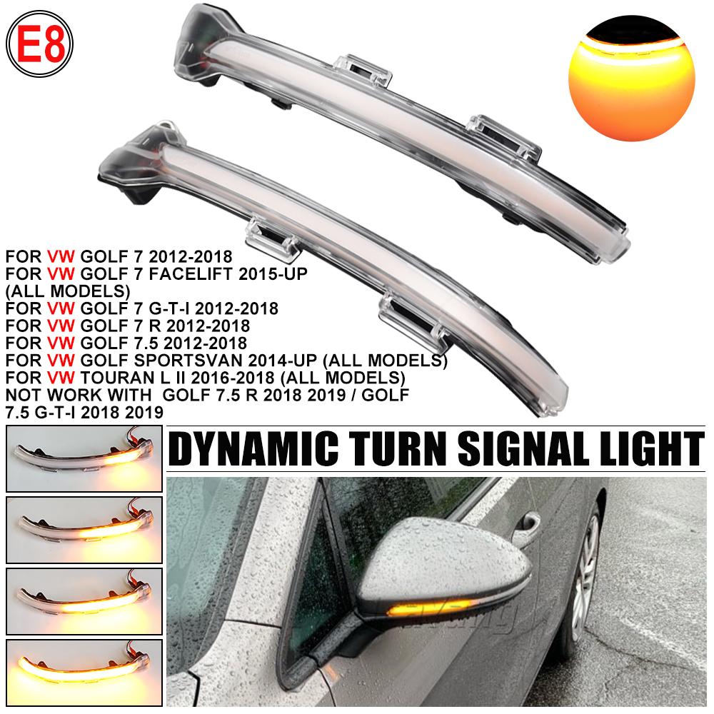 For VW Golf MK7 7 GTI R GTD Dynamic Blinker LED Turn Signal Lamp For Volkswagen Touran Side Mirror Light Crystal Lens
For VW Golf MK7 7 GTI R GTD Dynamic Blinker LED Turn Signal Lamp For Volkswagen Touran Side Mirror Light Crystal Lens