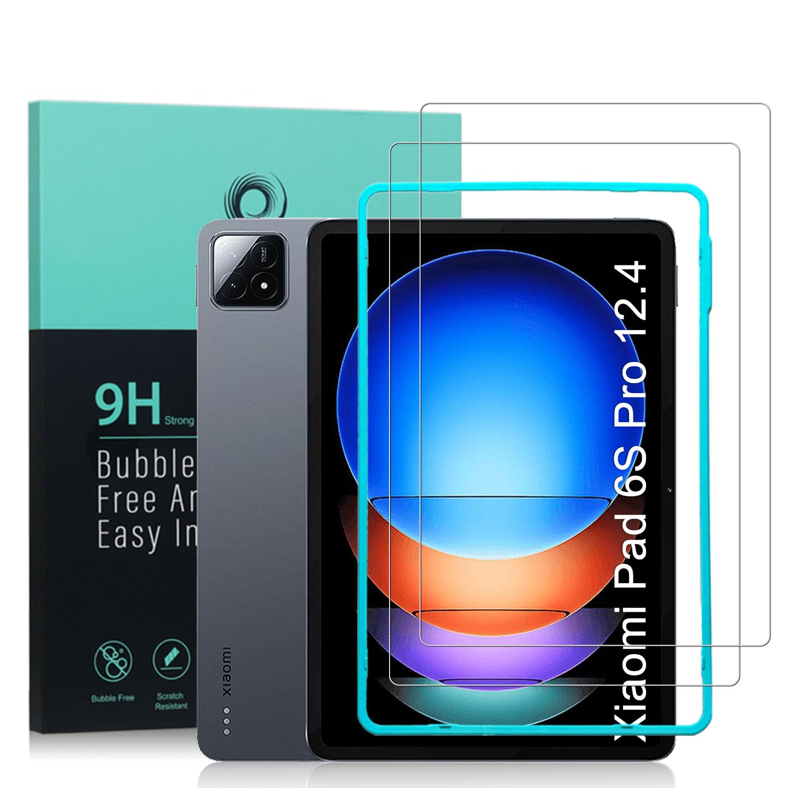 Защитная пленка IBYWIND для экрана Xiaomi Pad 6S Pro, 2 шт., совместимая с Xiaomi Pad Pad 6, твердость 9H, закаленная, 12,4 (Не 6/Xiaomi Pro), Стекло,
Защитная пленка IBYWIND для экрана Xiaomi Pad 6S Pro, 2 шт., совместимая с Xiaomi Pad Pad 6, твердость 9H, закаленная, 12,4 (Не 6/Xiaomi Pro), Стекло,
