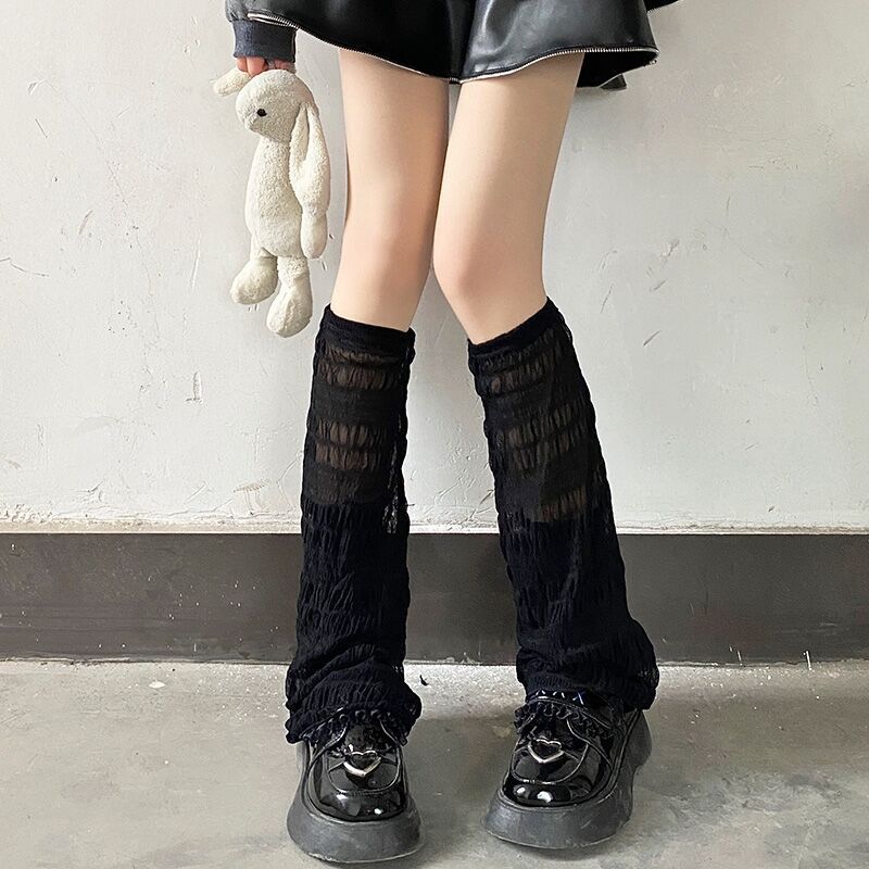 Japanese Style Summer Nylon Thin Leg Warmers Women Stockings Over Knee Socks Women Sweet Girls JK Lolita Knee Socks Foot Cover S
Japanese Style Summer Nylon Thin Leg Warmers Women Stockings Over Knee Socks Women Sweet Girls JK Lolita Knee Socks Foot Cover S