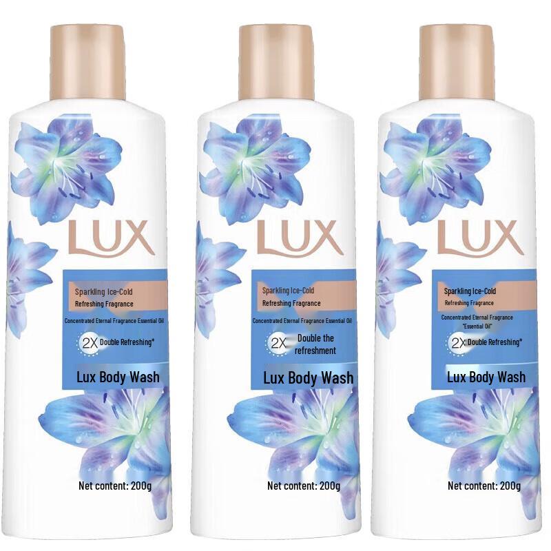 LUX Sparkling Ice Refreshing Body Wash
LUX Sparkling Ice Refreshing Body Wash