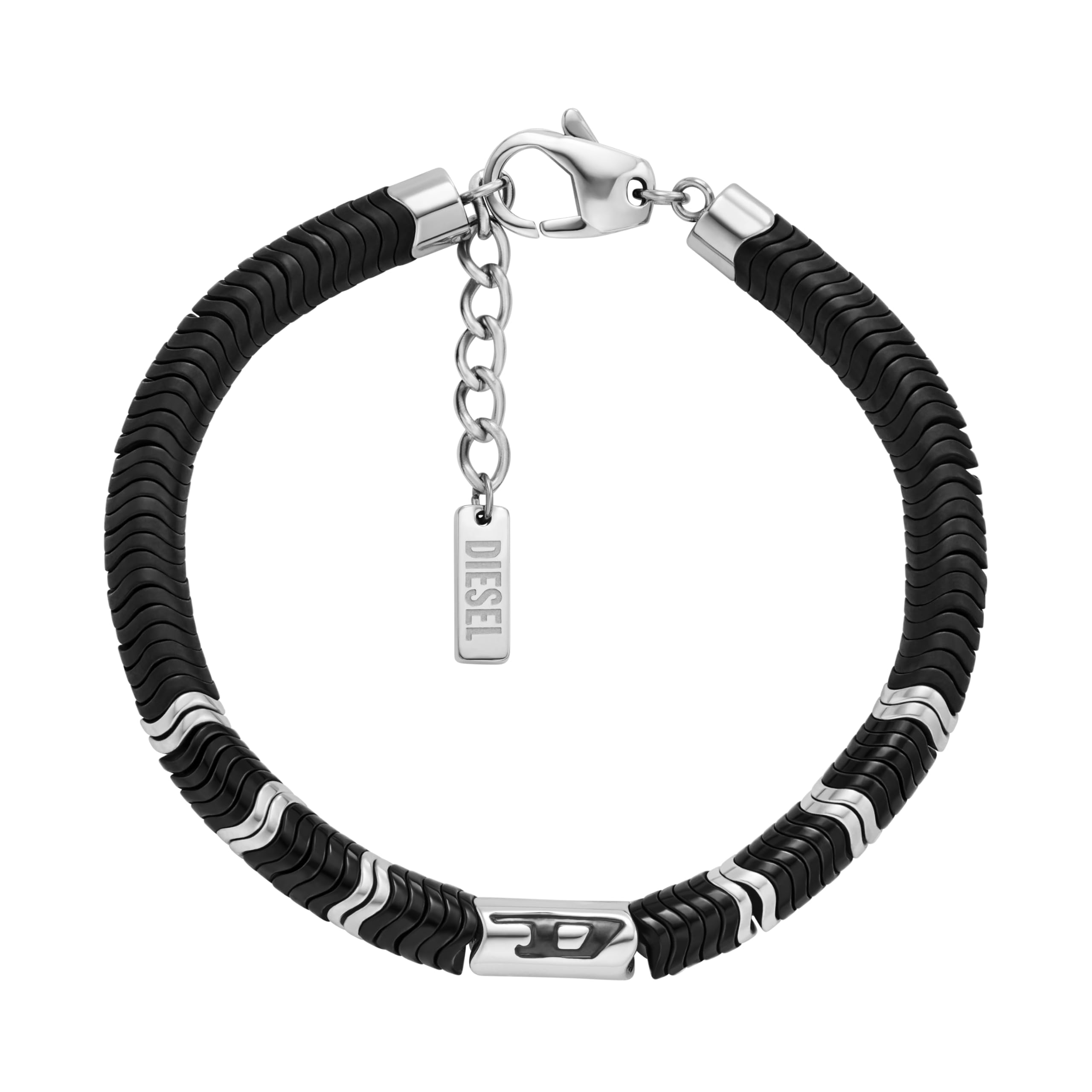 Diesel Stainless Steel and Bead Bracelet for One No Gemstones Men, Size, Hemarite,
Diesel Stainless Steel and Bead Bracelet for One No Gemstones Men, Size, Hemarite,