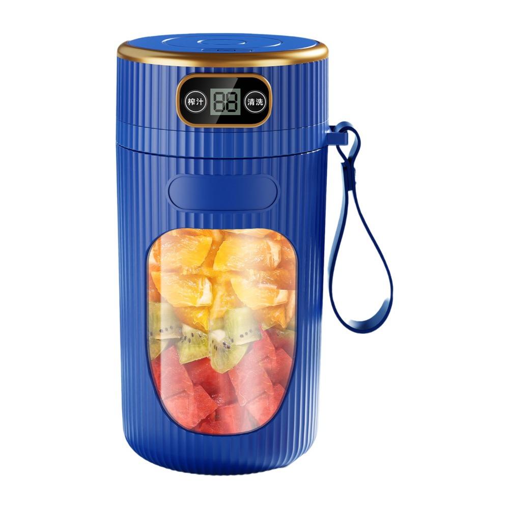 LED Digital Display Electric Juicer Portable Fully Automatic Juicer Smoothie Blender Milkshake Blue
LED Digital Display Electric Juicer Portable Fully Automatic Juicer Smoothie Blender Milkshake Blue