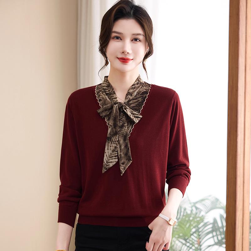 Women s Spring/Autumn V-Neck Long-Sleeve T-Shirt for Middle-Aged & Elderly - 2026 Fashionable Base Layer with Stylish Outerwear. 2XL (Recommended 115-130 jin)
Women s Spring/Autumn V-Neck Long-Sleeve T-Shirt for Middle-Aged & Elderly - 2026 Fashionable Base Layer with Stylish Outerwear. 2XL (Recommended 115-130 jin)