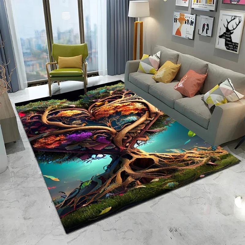 Viking Norse Yggdrasil Tree of Life Carpet Rug for Home Living Room Bedroom Sofa Doormat Decor Kid Area Rug Non-slip Floor Mat 40x60CM
Viking Norse Yggdrasil Tree of Life Carpet Rug for Home Living Room Bedroom Sofa Doormat Decor Kid Area Rug Non-slip Floor Mat 40x60CM
