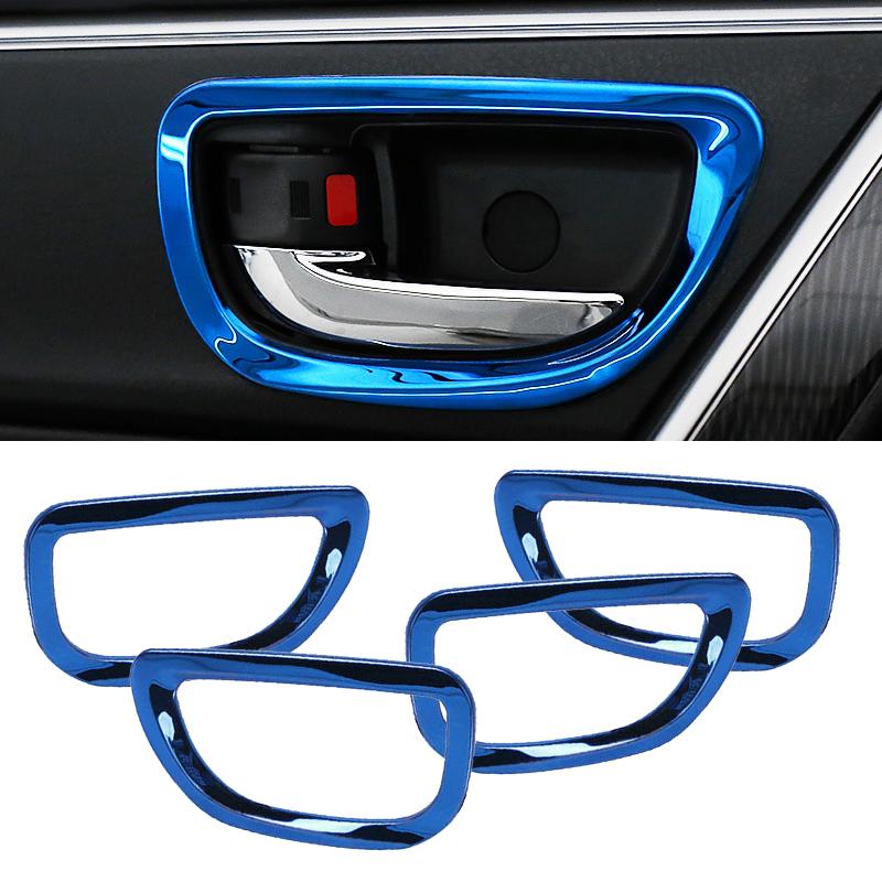 4pcs/set Car Interior Door Handle Bowl Cover Trim Frame Fit for Toyota Corolla 2014 2015 2016 2017 2018 Blue Titanium Style
4pcs/set Car Interior Door Handle Bowl Cover Trim Frame Fit for Toyota Corolla 2014 2015 2016 2017 2018 Blue Titanium Style