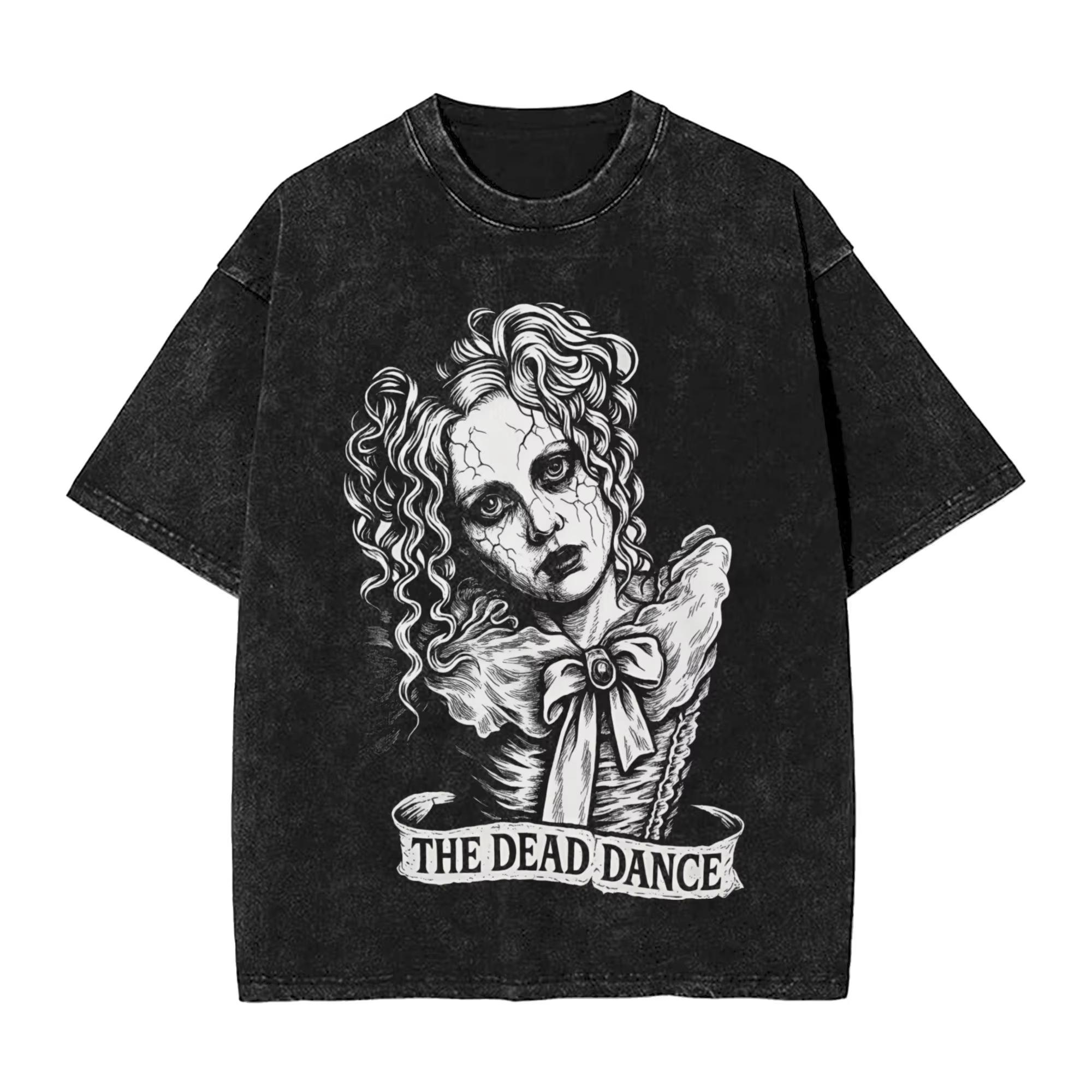 The Dead Dance Lady Gaga T Shirts Hip Hop Washed Short Sleeve High Street T-Shirt Vintage for Men Women Printed Tees 3XL
The Dead Dance Lady Gaga T Shirts Hip Hop Washed Short Sleeve High Street T-Shirt Vintage for Men Women Printed Tees 3XL