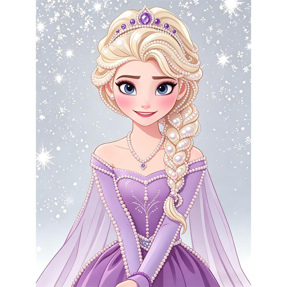 Disney Pearl Painting Purple Dress Elsa DIY Pearl Art Pearl Painting Kit Pearl Art Painting Wall Suitable for Home Office Decoration Handmade Gifts 30x40
Disney Pearl Painting Purple Dress Elsa DIY Pearl Art Pearl Painting Kit Pearl Art Painting Wall Suitable for Home Office Decoration Handmade Gifts 30x40