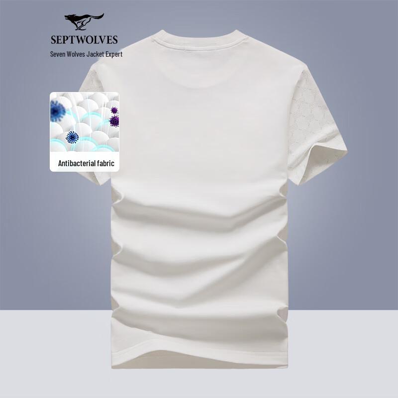 Septwolves Men s 7A Antibacterial Round Neck Short Sleeve T-Shirt 175/92A
Septwolves Men s 7A Antibacterial Round Neck Short Sleeve T-Shirt 175/92A