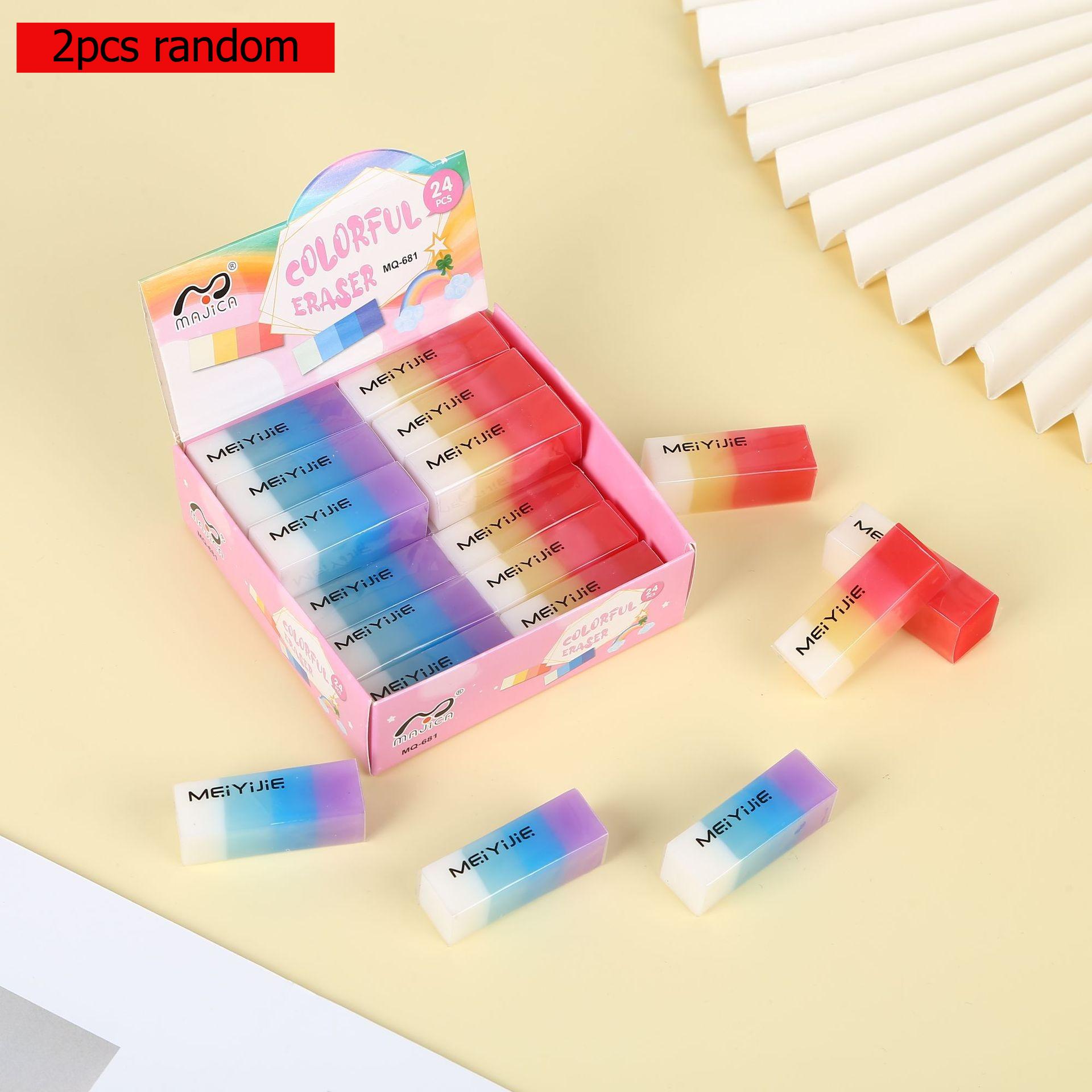 Cute Creative Scent Wipe Gift Clean with Less Crumbs Student School Supplies Long Jelly Four Color Sandwich Eraser Lovely Kawai
Cute Creative Scent Wipe Gift Clean with Less Crumbs Student School Supplies Long Jelly Four Color Sandwich Eraser Lovely Kawai