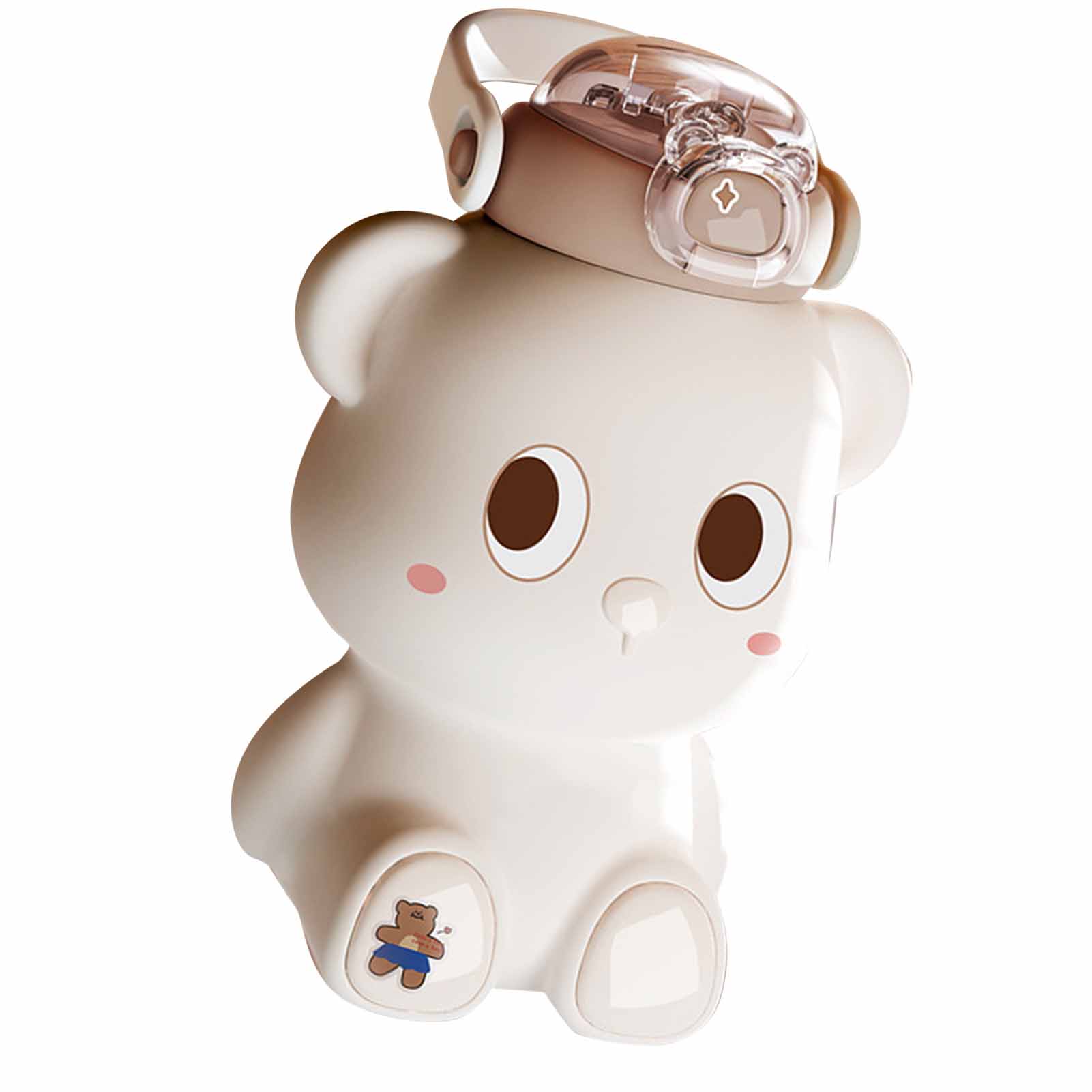 Cute Insulated Water Bottle Bear Shaped 316 Stainless Steel Vacuum Bottle Outdoor Thermal Water Bottle Build in Straw
Cute Insulated Water Bottle Bear Shaped 316 Stainless Steel Vacuum Bottle Outdoor Thermal Water Bottle Build in Straw