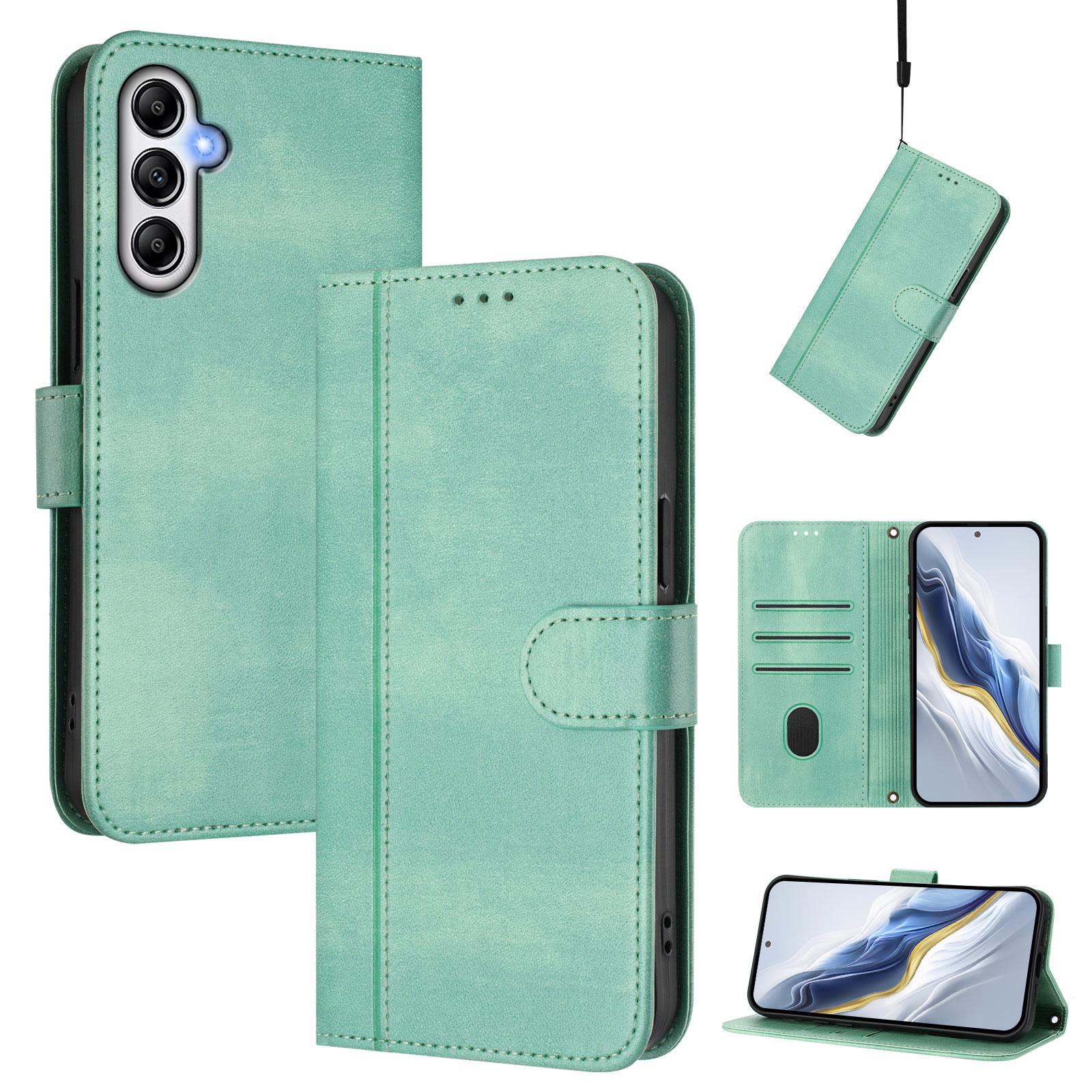 For Samsung Galaxy A34 5G Cases Wallet Stand Retro Texture Leather Phone Cover with Lanyard Dark Green
For Samsung Galaxy A34 5G Cases Wallet Stand Retro Texture Leather Phone Cover with Lanyard Dark Green