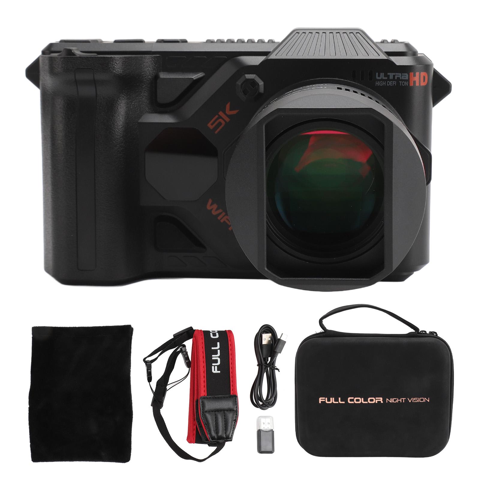 Цифрова камера 5K 50MP 4.0-дюймовий екран 50x цифровий зум 4800mAh 5G WiFi інфрачервоне нічне бачення 16:9
Цифрова камера 5K 50MP 4.0-дюймовий екран 50x цифровий зум 4800mAh 5G WiFi інфрачервоне нічне бачення 16:9