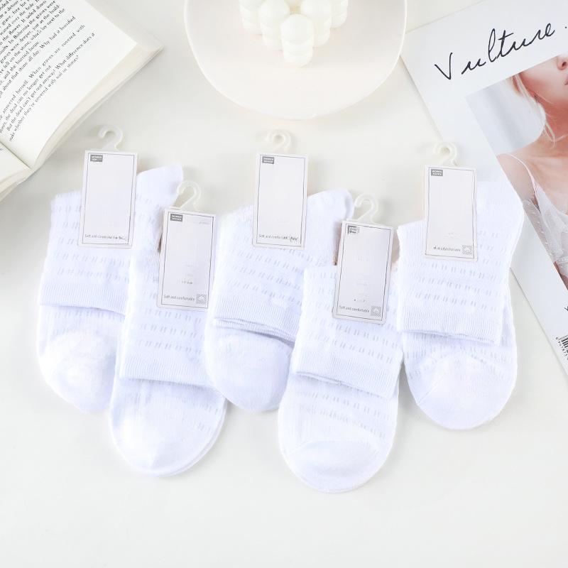 Ladies Spring and Summer New Casual Simple Thin Style Breathable Air Conditioning Tube Cotton Socks 1 pair білий
Ladies Spring and Summer New Casual Simple Thin Style Breathable Air Conditioning Tube Cotton Socks 1 pair білий
