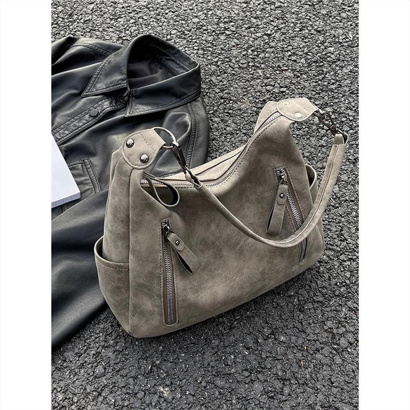 New large-capacity bag women s versatile retro matte messenger bag single shoulder commuter tote bag storage Standard хаки
New large-capacity bag women s versatile retro matte messenger bag single shoulder commuter tote bag storage Standard хаки