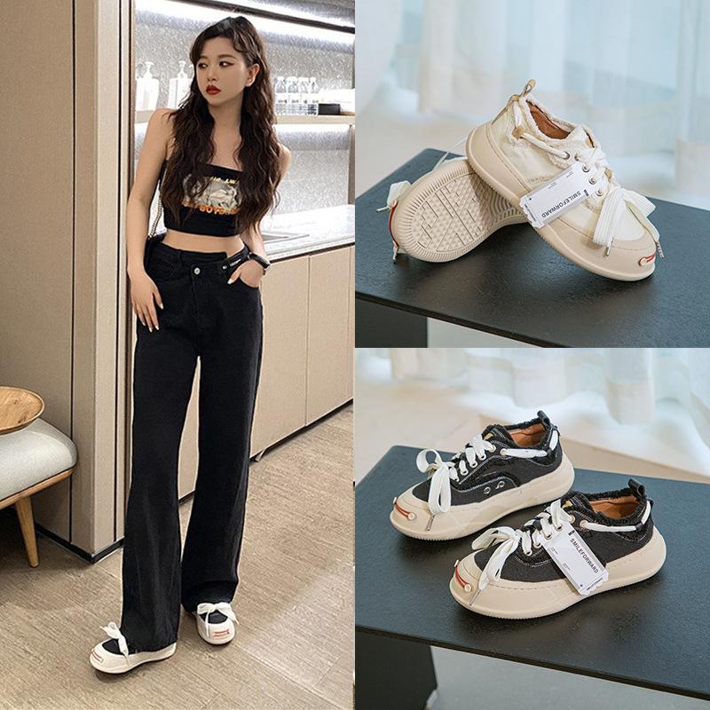 Холщовая обувь, женские весенние новые универсальные мужские кроссовки на толстой подошве, обувь для пар, повседневная женская обувь, тренд
Холщовая обувь, женские весенние новые универсальные мужские кроссовки на толстой подошве, обувь для пар, повседневная женская обувь, тренд