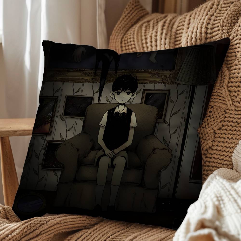 Series Mari game Basil Omori Game Pillow Case Antidustmite Pillowcase Invisible zipper silky short plush Sofa cushion cover 45x45 cm
Series Mari game Basil Omori Game Pillow Case Antidustmite Pillowcase Invisible zipper silky short plush Sofa cushion cover 45x45 cm