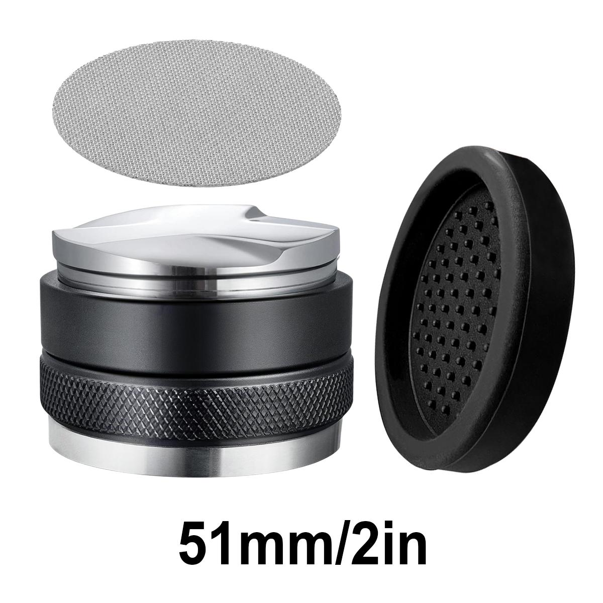 Leeseph Coffee Distributor &Silicone Mat &Puck Screen Set, Dual Head Coffee Leveler with Adjustable Depth, Espresso Hand Tamper
Leeseph Coffee Distributor &Silicone Mat &Puck Screen Set, Dual Head Coffee Leveler with Adjustable Depth, Espresso Hand Tamper
