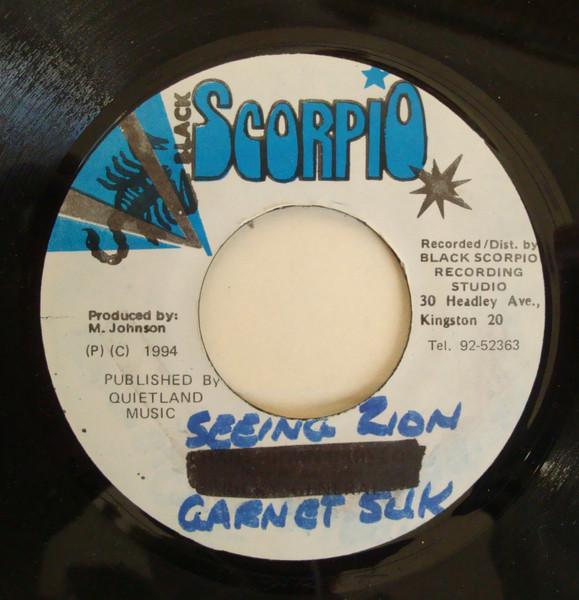 7inch Record GARNETT SILK - Seeing Zion NONE Black Scorpio 1994 Jamaica Reggae, Ska & Dub Used
7inch Record GARNETT SILK - Seeing Zion NONE Black Scorpio 1994 Jamaica Reggae, Ska & Dub Used