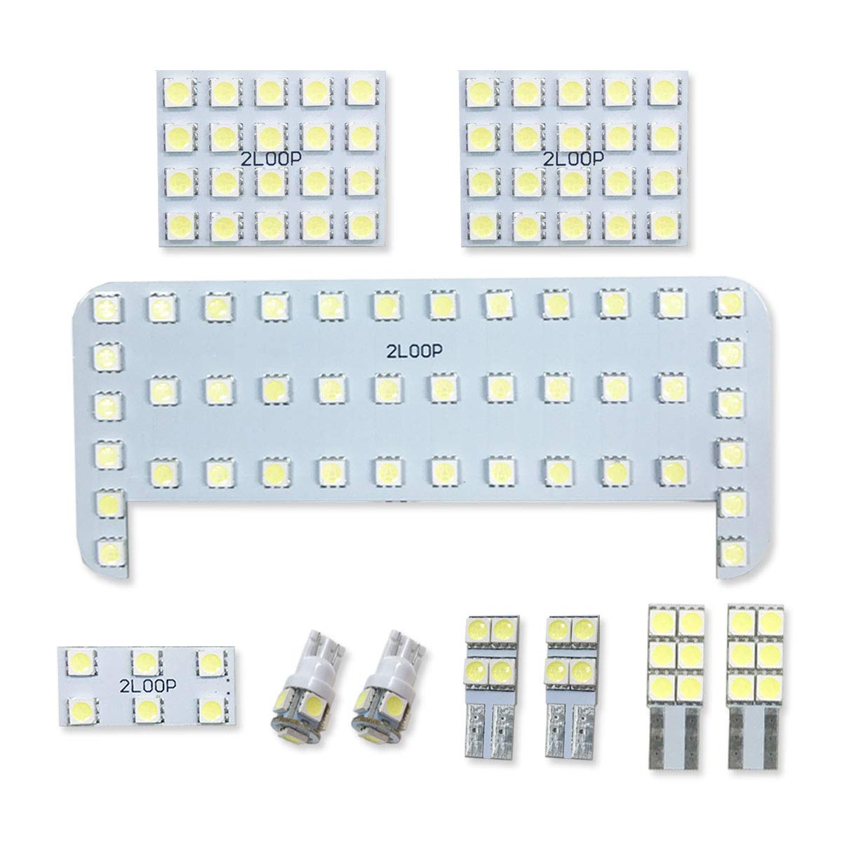 2LOOP SMD MarkX GRX130 серия светодиодная лампа салона чистый белый свет 3-чиповая 10 штук -
2LOOP SMD MarkX GRX130 серия светодиодная лампа салона чистый белый свет 3-чиповая 10 штук -