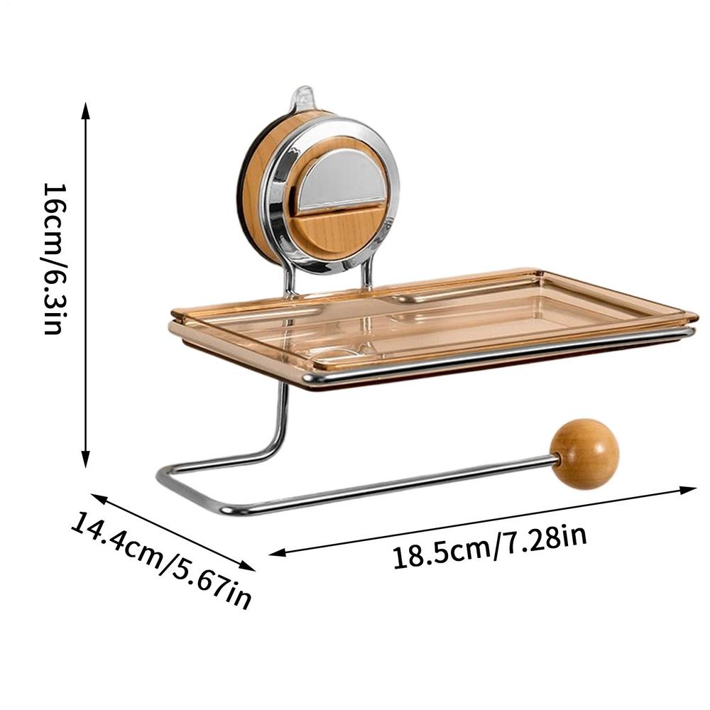 Держатель для туалетной бумаги из нержавеющей стали на присосках без сверления, настенный диспенсер для рулонов туалетной бумаги, полка-органайзер для ванной комнаты
Держатель для туалетной бумаги из нержавеющей стали на присосках без сверления, настенный диспенсер для рулонов туалетной бумаги, полка-органайзер для ванной комнаты