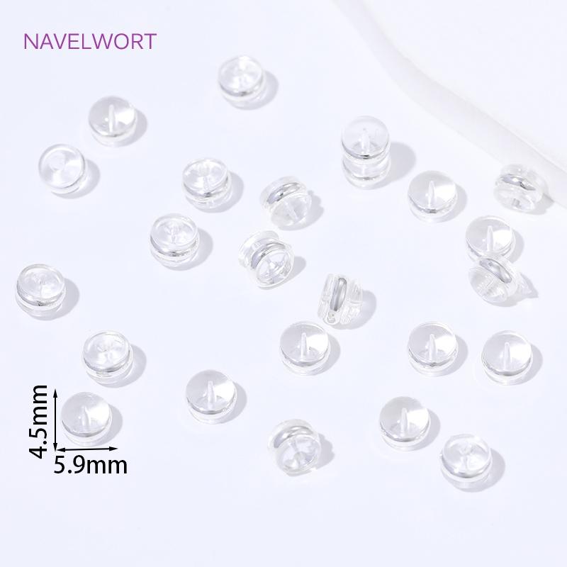 18K Gold Plated Silicone Rubber Earring Back Stoppers,Earring Backs Stopper Supplies,Caps For Earrings,DIY Earrings Findings 20 pieces
18K Gold Plated Silicone Rubber Earring Back Stoppers,Earring Backs Stopper Supplies,Caps For Earrings,DIY Earrings Findings 20 pieces