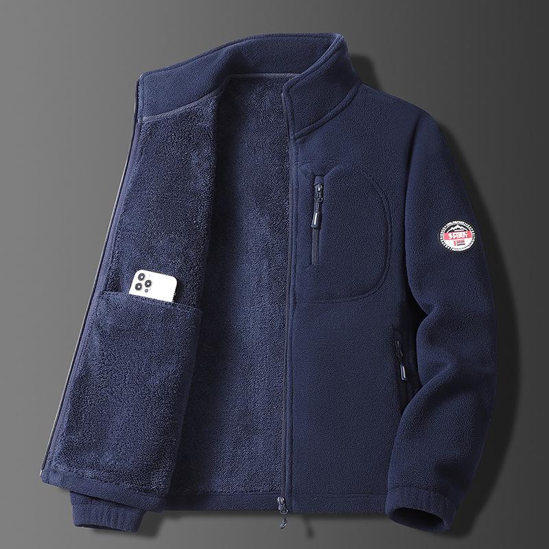 Men s Middle-Aged Thickened Stand Collar Fleece Cardigan - Warm Autumn/Winter Jacket XXL темно-синий
Men s Middle-Aged Thickened Stand Collar Fleece Cardigan - Warm Autumn/Winter Jacket XXL темно-синий