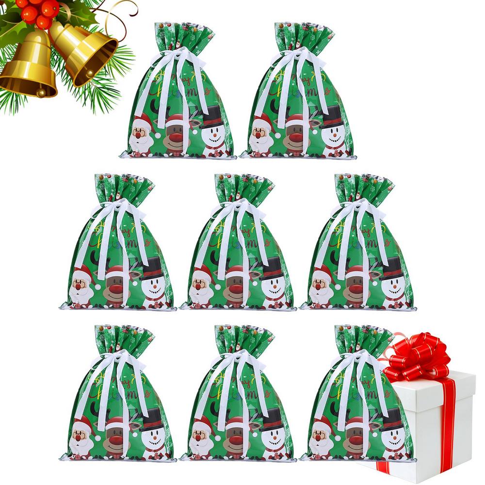 Christmas Packaging Bags 8-Piece Christmas Drawstring Wrapping Bags Party Favors Home Decorations for Kids Adults Tree Holiday OTHER
Christmas Packaging Bags 8-Piece Christmas Drawstring Wrapping Bags Party Favors Home Decorations for Kids Adults Tree Holiday OTHER