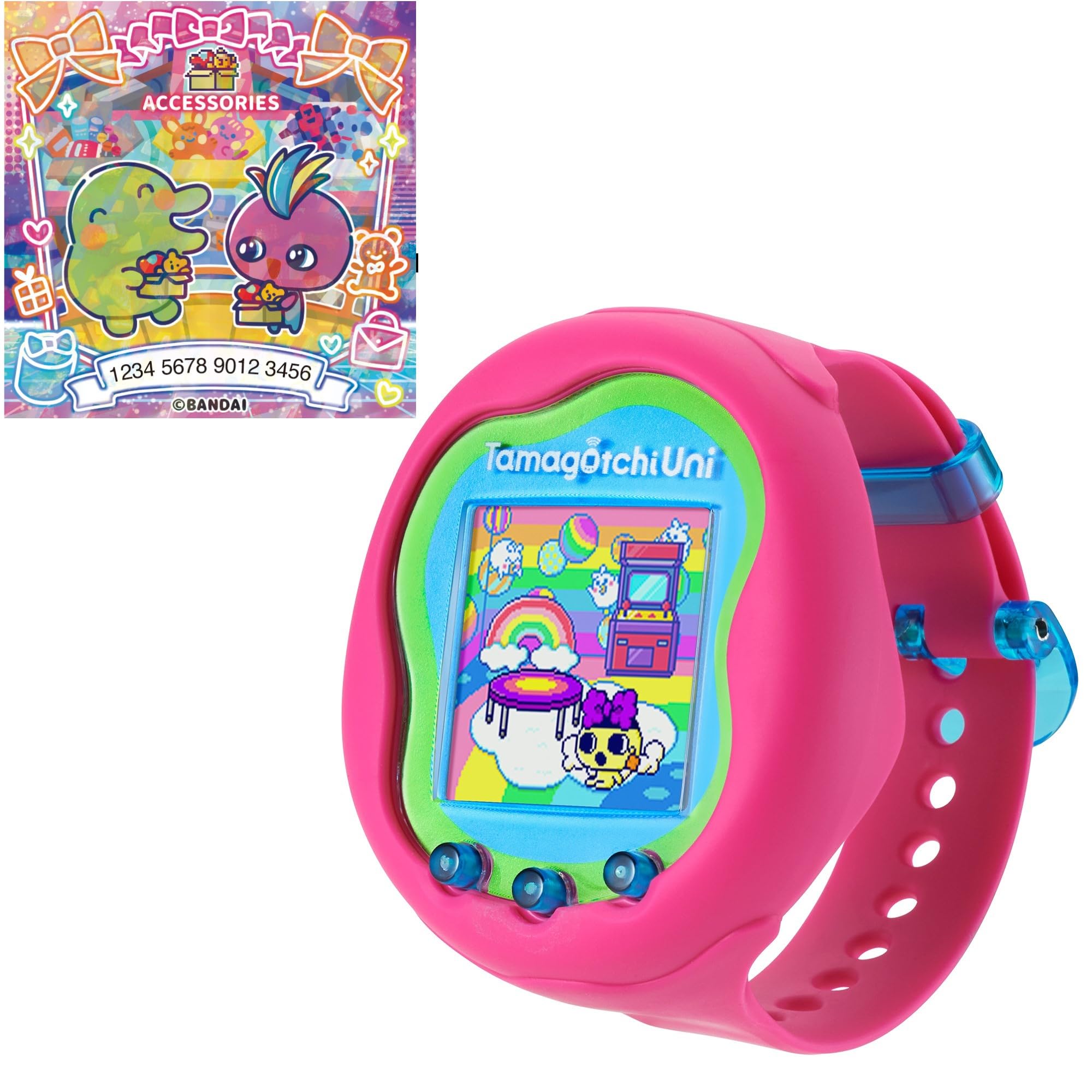 BANDAI Tamagotchi Uni Pink with Amazon limited sticker Toy Awards 2023 Communication Категорія іграшок Grand Nikkei Відмінні продукти та послуги MJ рожевий
BANDAI Tamagotchi Uni Pink with Amazon limited sticker Toy Awards 2023 Communication Категорія іграшок Grand Nikkei Відмінні продукти та послуги MJ рожевий