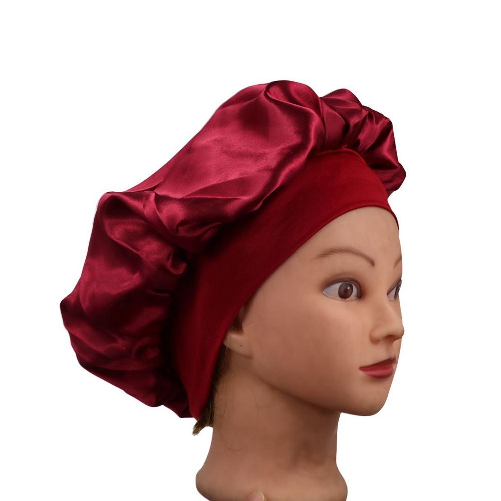 Fashion Comfortable Bath Women Silk Night Sleep Lady Satin Bonnet Sleeping Hat Shower Caps Hair Cap синій
Fashion Comfortable Bath Women Silk Night Sleep Lady Satin Bonnet Sleeping Hat Shower Caps Hair Cap синій