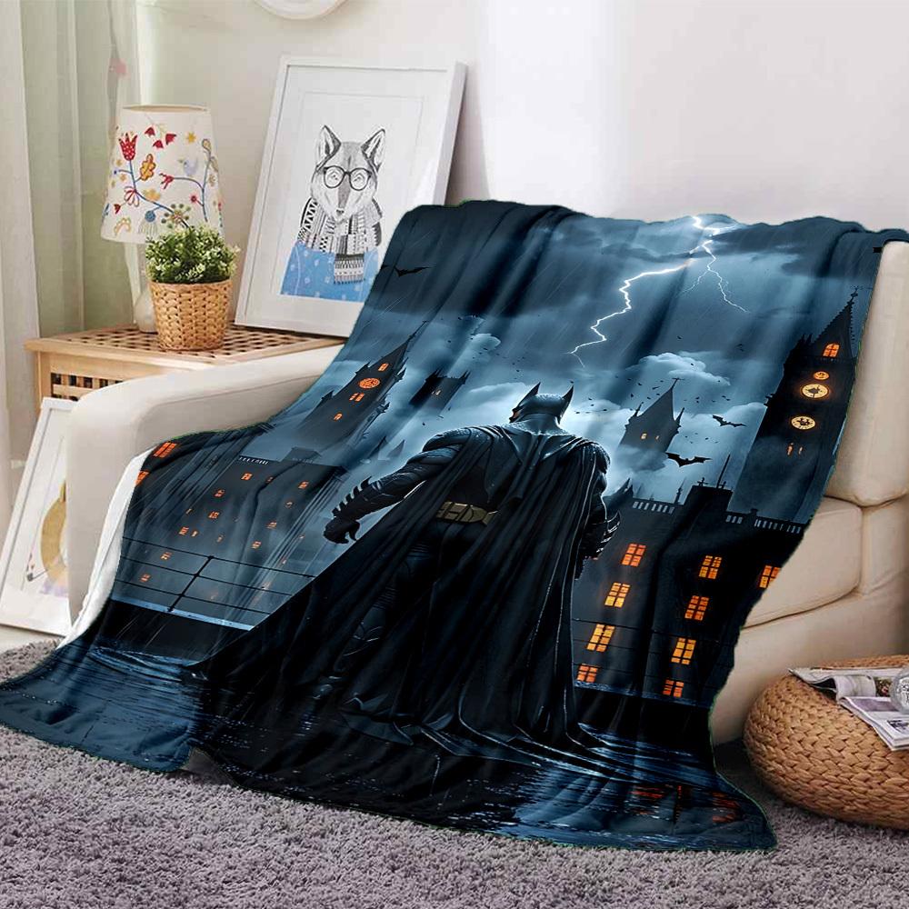 1pc Batman, Gotham Flannel Blanket Soft Warm Throw for Home, Office, Travel, All-Season Cozy Bedding GiftL1127 80cmx120cm(31inx47in)
1pc Batman, Gotham Flannel Blanket Soft Warm Throw for Home, Office, Travel, All-Season Cozy Bedding GiftL1127 80cmx120cm(31inx47in)