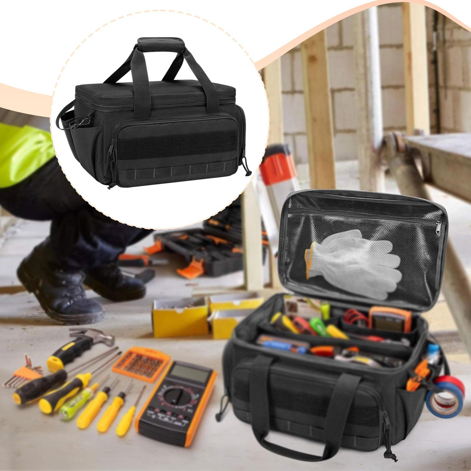 Instrument Tool Bag Travel Case Efficient Heavy Duty Storage Organizer Portable for Hardware
Instrument Tool Bag Travel Case Efficient Heavy Duty Storage Organizer Portable for Hardware