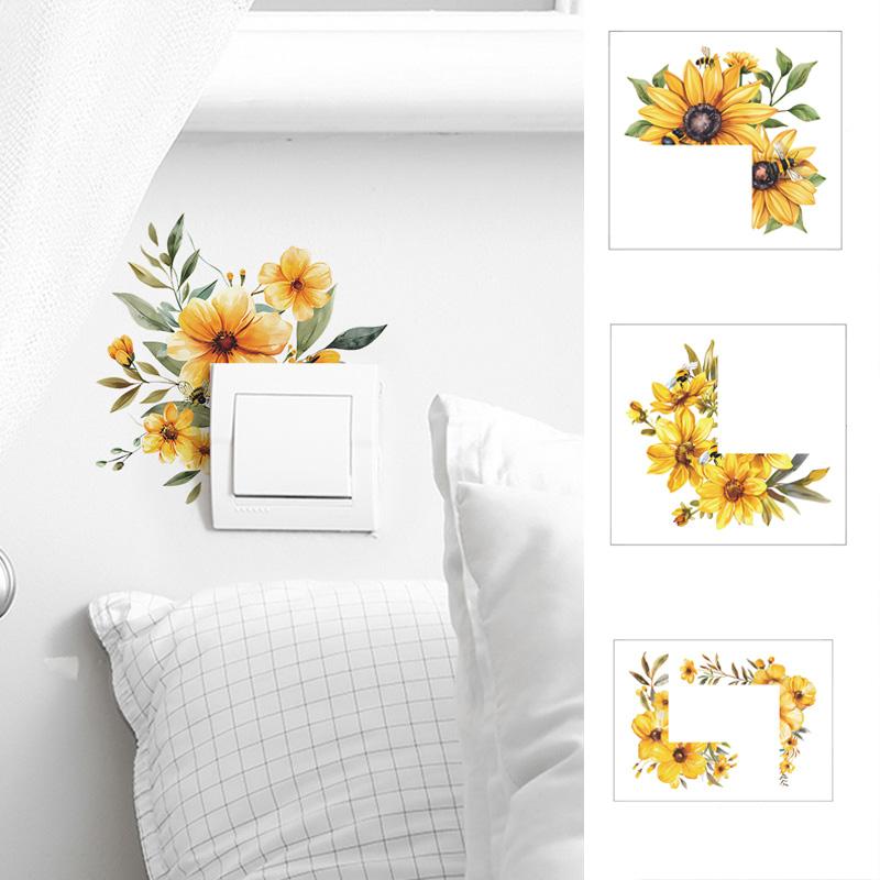 1 шт. тропические пластиковые наклейки на стены домашний декор переключатель обои самоклеящиеся наклейки с цветами 15*16cm 
1 шт. тропические пластиковые наклейки на стены домашний декор переключатель обои самоклеящиеся наклейки с цветами 15*16cm