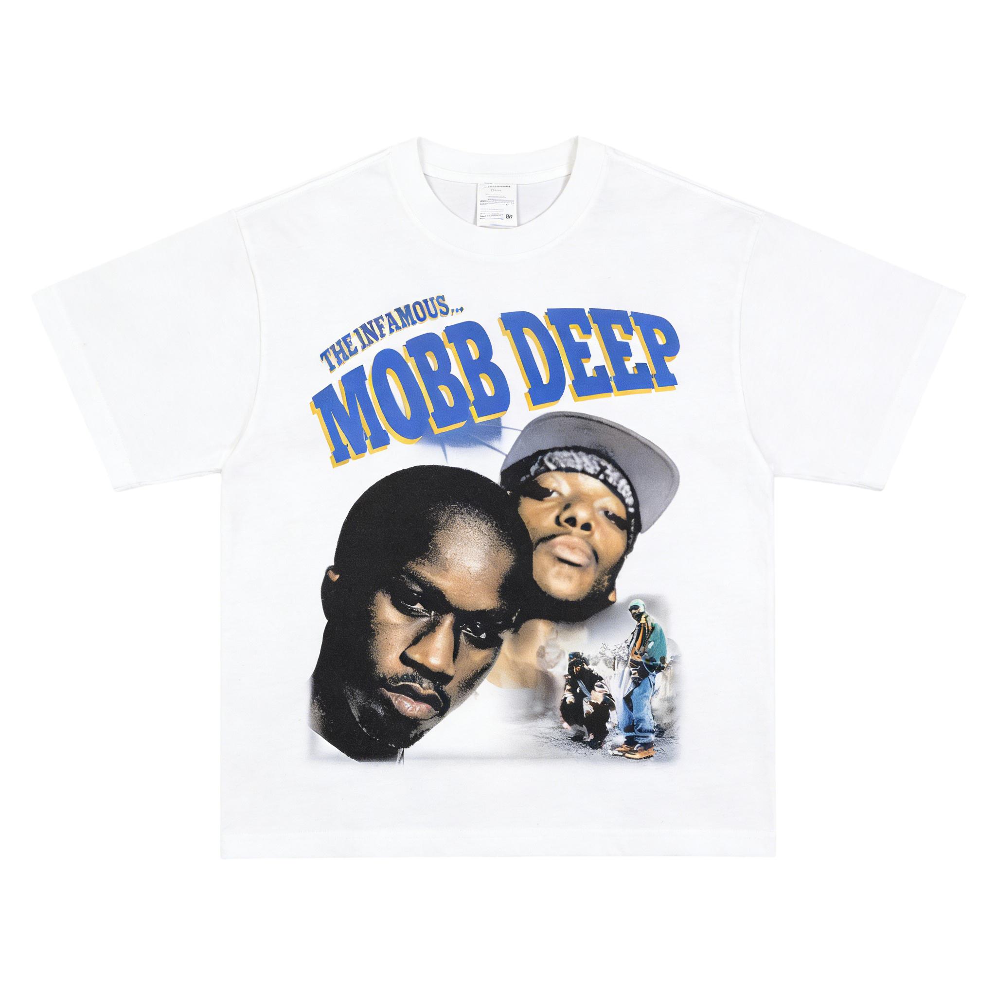 Mobb Deep TShirt Unisex East Coast Hardcore Rap Crew Neck Oversized Pure Cotton High Street Fashion Tops For Men Women 4XL
Mobb Deep TShirt Unisex East Coast Hardcore Rap Crew Neck Oversized Pure Cotton High Street Fashion Tops For Men Women 4XL