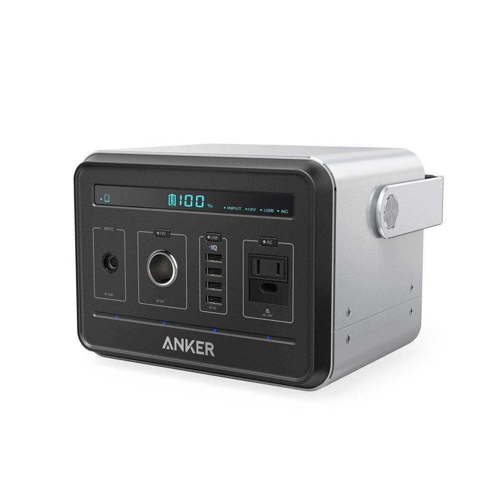 Anker PowerHouse portable power certified silent inverter sine wave USB AC DC output compatible PowerIQ Backup power supply for emergencies and чорний
Anker PowerHouse portable power certified silent inverter sine wave USB AC DC output compatible PowerIQ Backup power supply for emergencies and чорний
