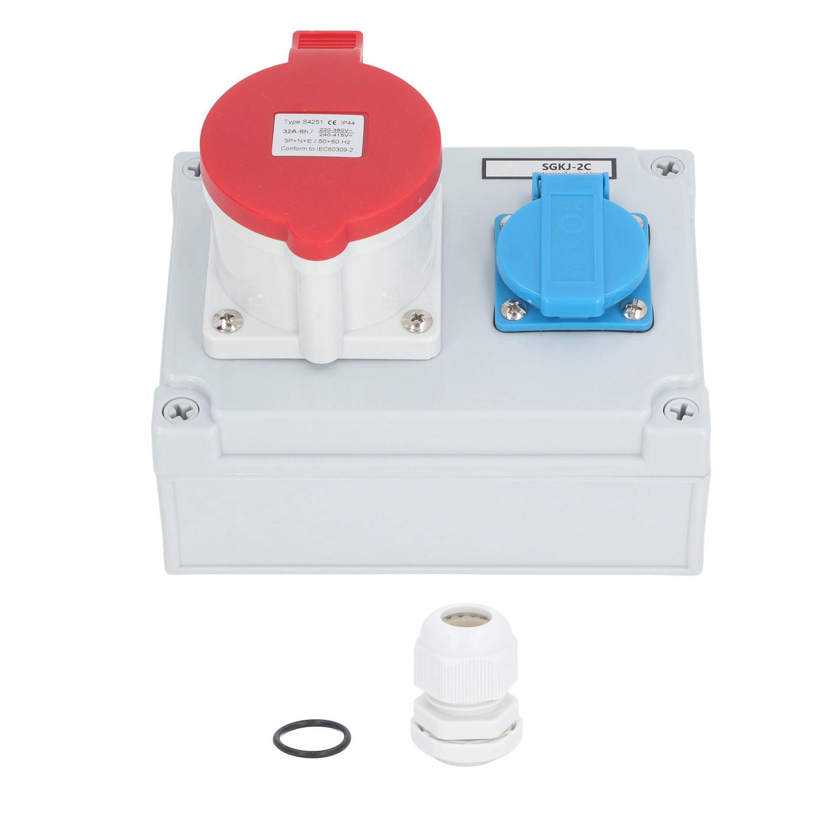 Настенная розетка CEE IP44, водонепроницаемая, 250 В переменного тока, 16 А, европейский стиль и 5-контактная комбинированная розетка CEE AC 2, 32 А
Настенная розетка CEE IP44, водонепроницаемая, 250 В переменного тока, 16 А, европейский стиль и 5-контактная комбинированная розетка CEE AC 2, 32 А